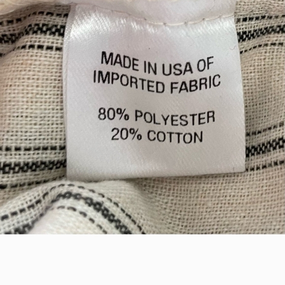 Anthropologie Drew EUC Black Striped Jumpsuit | Elastic Ankles | Linen | Size S - Picture 2 of 4